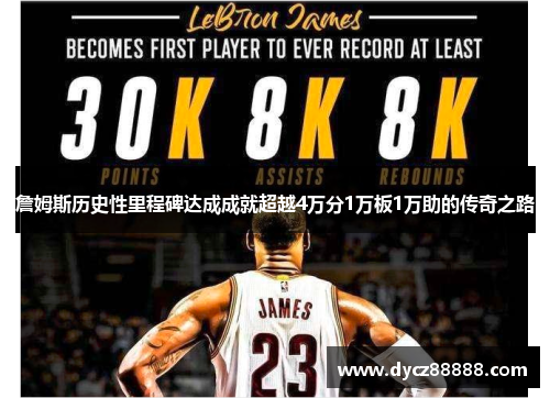 詹姆斯历史性里程碑达成成就超越4万分1万板1万助的传奇之路